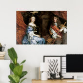 James II. und Anne Hyde von Sir Peter Lely Poster (Heimbüro)