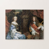 James II. und Anne Hyde von Sir Peter Lely Puzzle (Horizontal)