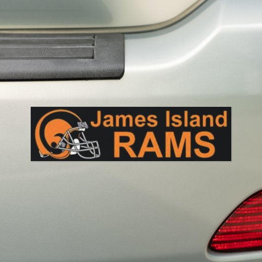 James-Insel-RAMs Autoaufkleber (Auf Auto)