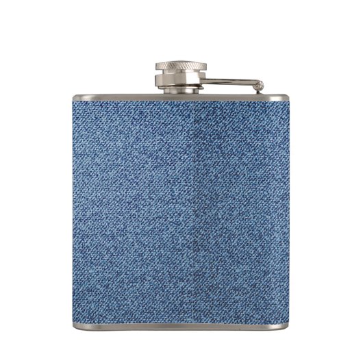James Intveld Blue Denim Flask Flachmann (Rückseite)