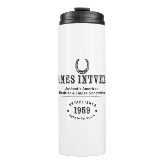 James Intveld Horseshoe Est. 1959 Thermosbecher (Vorderseite)