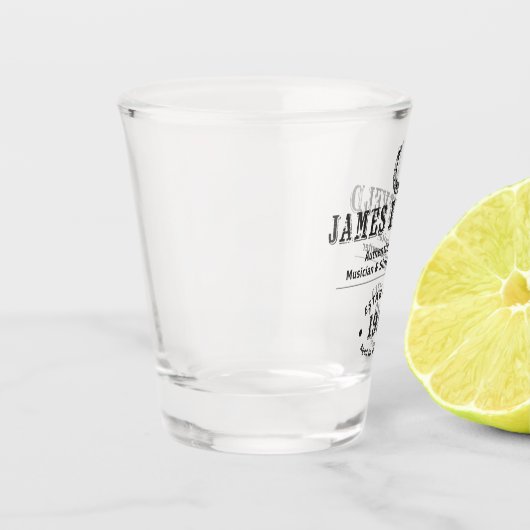 James Intveld Horseshoe Shot Glass Schnapsglas (Links)