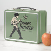 James Intveld Kleiner Cowboy Metall Brotdose (Beispiel)