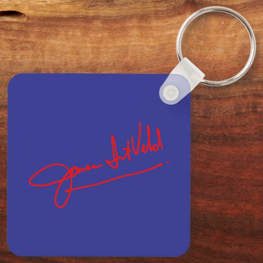 James Intveld Photo 2 with Autograph Schlüsselanhänger (Rückseite)