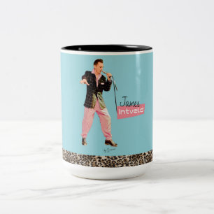 James Intveld Rockabilly-Tasse  Zweifarbige Tasse