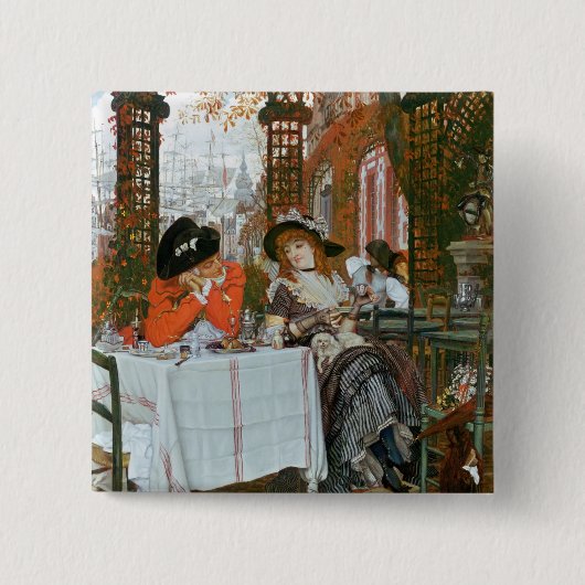 James Jacques Joseph Tissot | ein Mittagessen Button (Vorderseite)