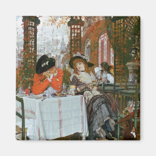 James Jacques Joseph Tissot Ein Mittagessen Magnet