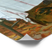 James Jacques Joseph Tissot | Ein Mittagessen Poster (Ecke)