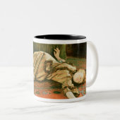 James Jacques Joseph Tissot | verlassen Zweifarbige Tasse (VorderseiteRechts)