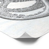 James Johonnot - Octopus Poster (Ecke)