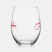 James Joseph Glass Weinglas Ohne Stiel (Links)