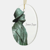 James Joyce Bild für Oval Ornament (Links)