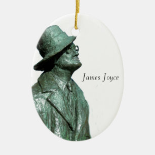 James Joyce Bild für Oval Ornament