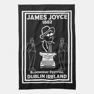 James Joyce Dublin Irland Geschirrtuch