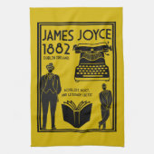 James Joyce Dublin Irland Geschirrtuch (Vertikal)