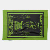 James Joyce Dublin Irland Geschirrtuch (Horizontal)