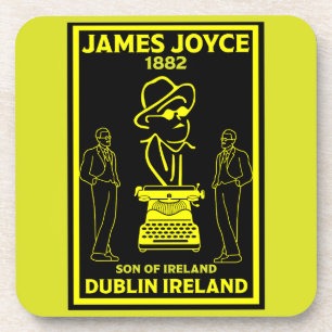 James Joyce Dublin Irland Getränkeuntersetzer