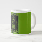 James Joyce Dublin Irland Jumbo-Tasse (Vorderseite Rechts)