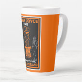 James Joyce Dublin Irland Milchtasse (Rechte Ecke)
