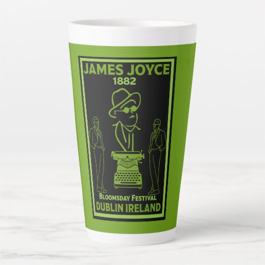 James Joyce Dublin Irland Milchtasse (Vorderseite)