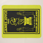 James Joyce Dublin Irland Sherpadecke (Vorderseite (Horizontal))