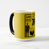 James Joyce Dublin Irland Verwandlungstasse (Vorderseite Links)