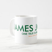 James Joyce Dubliner-Tasse Kaffeetasse (Vorderseite Links)