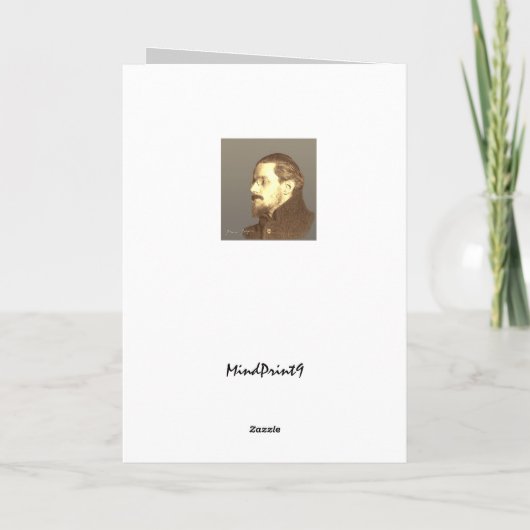James Joyce Karte (Rückseite)