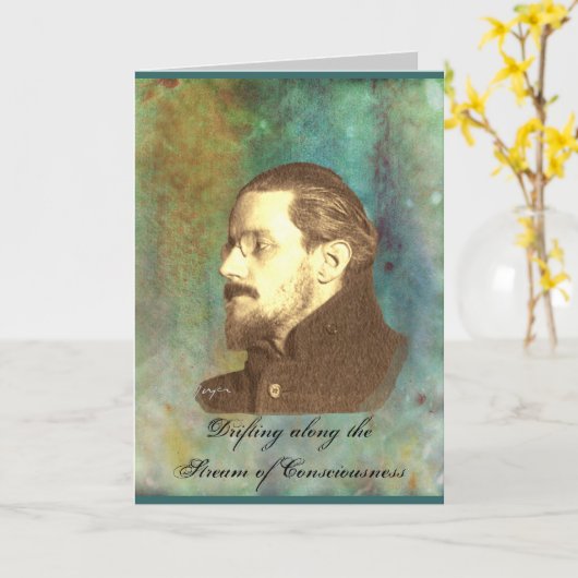 James Joyce Karte (Gelbe Blume)