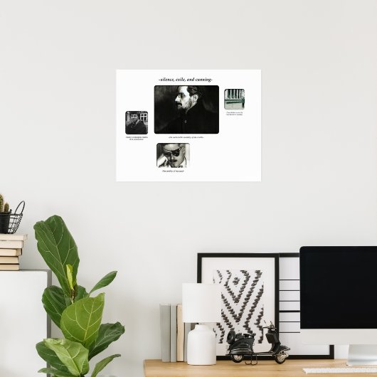 James Joyce Poster (Heimbüro)