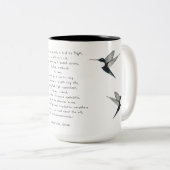 James Joyce Zitat Zweifarbige Tasse (VorderseiteRechts)