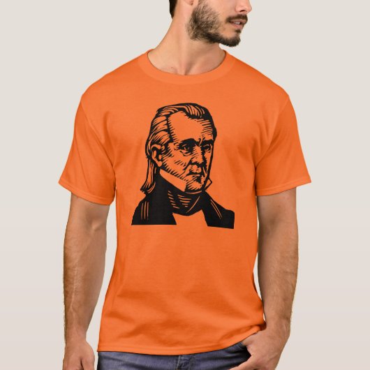 James K Polk "11" T-Shirt (Vorderseite)