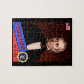 James K. Polk Baseball Card Puzzle (Horizontal)