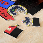 James K. Polk Baseball Card Puzzle (Seite)