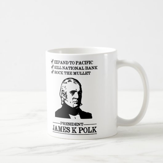 James K Polk Kaffeetasse (Rechts)