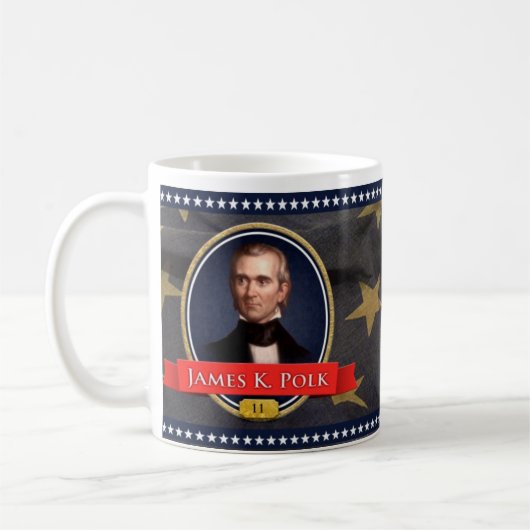 James K. Polk Kaffeetasse (Links)