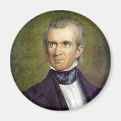 James K Polk Magnet (Vorne)