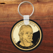 JAMES K. POLK SCHLÜSSELANHÄNGER (Vorderseite)