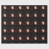 James K Polk und Zitat Geschenkpapier (Flach)