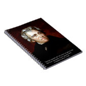 James K Polk und Zitat Notizblock (Rechte Seite)