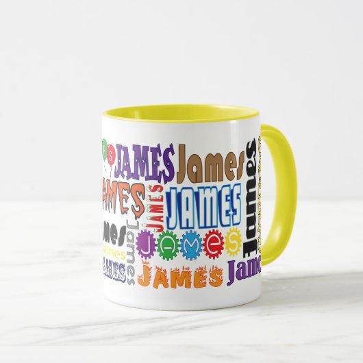 James-Kaffee-Tasse Tasse (VorderseiteRechts)