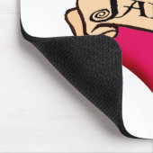 James - kundenspezifische Herz-Tätowierungs-T - Mousepad (Ecke)