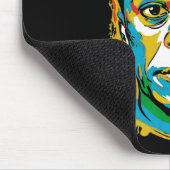 James Ldwin Graffiti-Kunst Juneteenth Schwarze Ges Mousepad (Ecke)