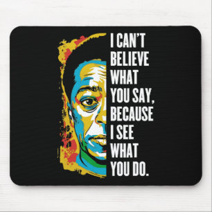 James Ldwin Graffiti-Kunst Juneteenth Schwarze Ges Mousepad