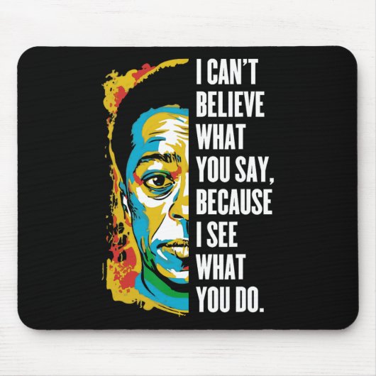 James Ldwin Graffiti-Kunst Juneteenth Schwarze Ges Mousepad (Vorne)