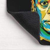 James Ldwin Graffiti-Kunst Juneteenth Schwarze Ges Mousepad (Ecke)