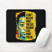 James Ldwin Graffiti-Kunst Juneteenth Schwarze Ges Mousepad (Mit Mouse)