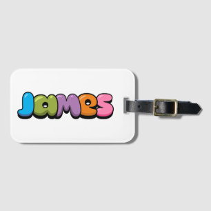 James Luggage Tag Gepäckanhänger