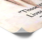 James M Barrie "Spread Sunshine" Quotenposter Poster (Ecke)