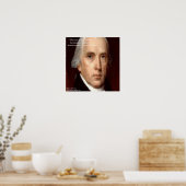 James Madision Zitat-Poster "Mistrust Power" Poster (Küche)